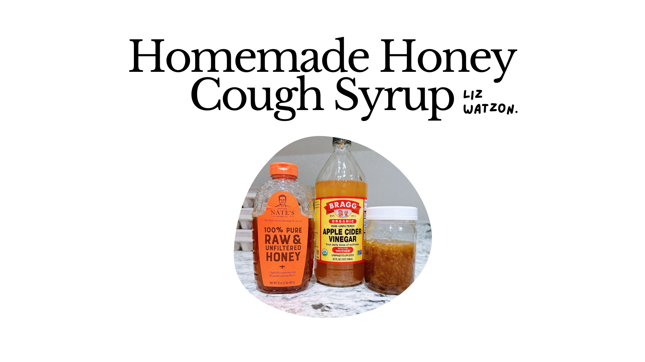 Homemade Honey Cough Syrup